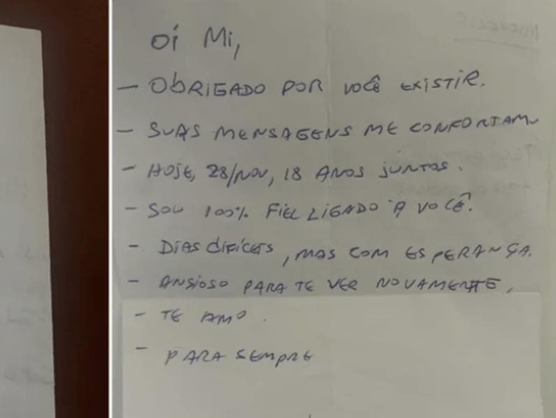 Aniversário de casamento do casal ocorreu no dia 18 de novembro do ano passado. - Reprodução/Redes Sociais