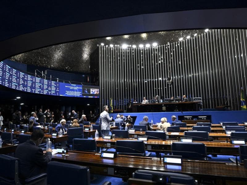 Na foto, o Plenário do Senado Federal. - Carlos Moura/Agência Senado