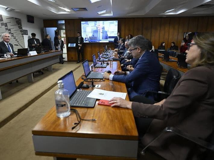 Reunião de instalação da subcomissão da CAE que vai acompanhar investigações do caso Banco Master. Trabalhos são liderados por Renan Calheiros. - Andressa Anholete/Agência Senado