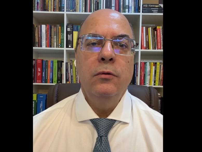 Wilson Witzel gravou vídeo anunciando sua pré-candidatura ao governo do Rio de Janeiro. - Reprodução/Instagram