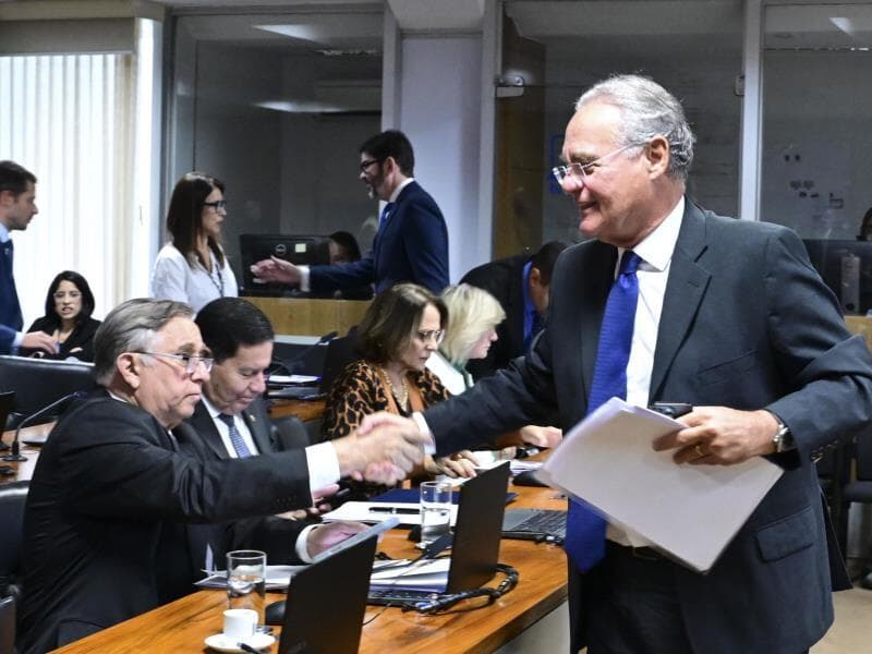 Encontro aconteceu na quarta-feira (12). - Geraldo Magela/Agência Senado