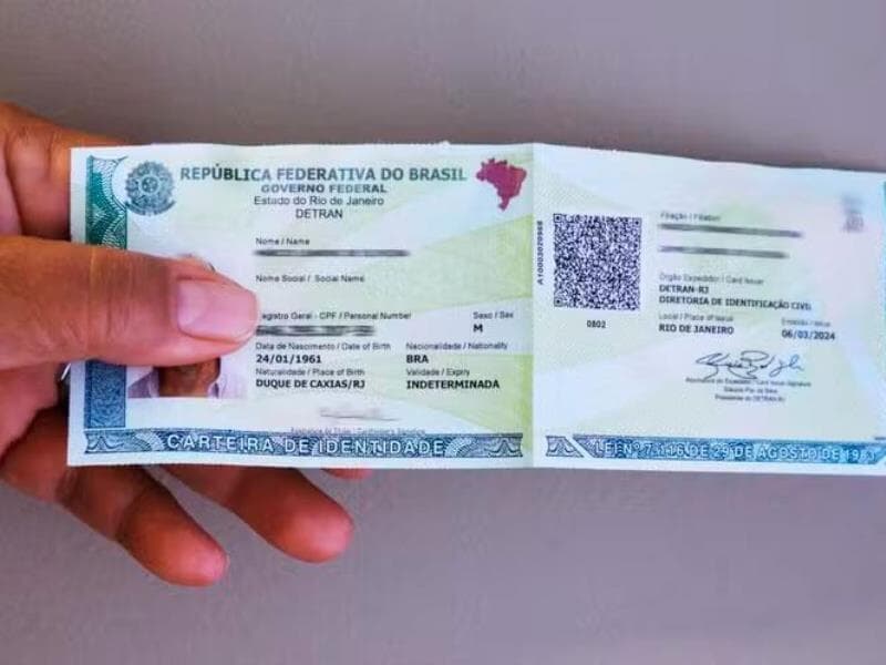Deputado quer incluir informações sobre doença grave ou deficiência na Carteira de Identidade Nacional. - Divulgação