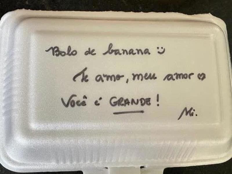 bolo de banana da michelle bolsonaro  - Reprodução/Instagram/Michelle Bolsonaro 