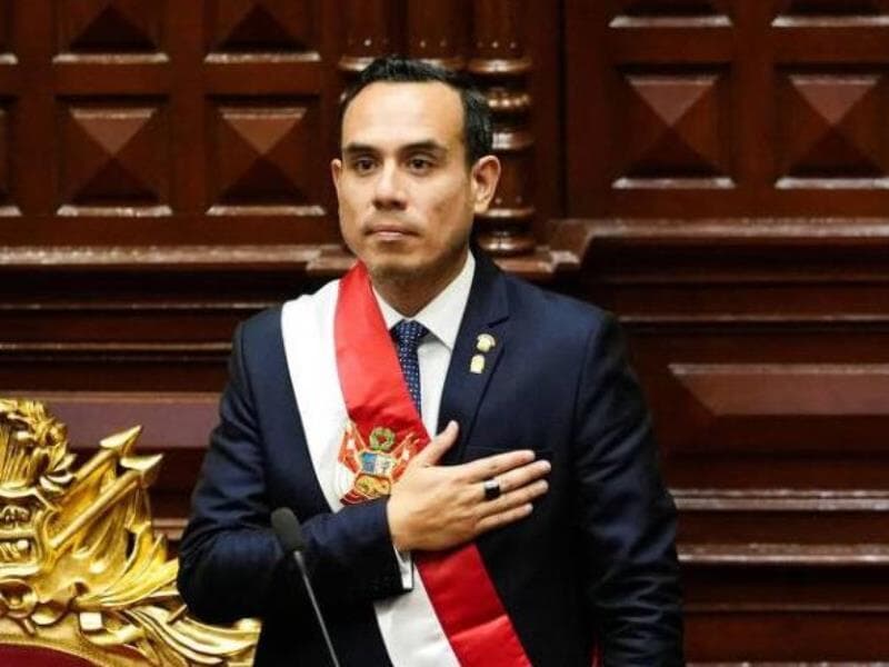 Parlamentares peruanos elegerão novo chefe do Congresso após destituição de Jerí. - Reprodução 