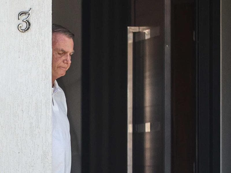 Bolsonaro cumpre pena de 27 anos e três meses e está detido na Papudinha. - Gabriela Biló/Folhapress