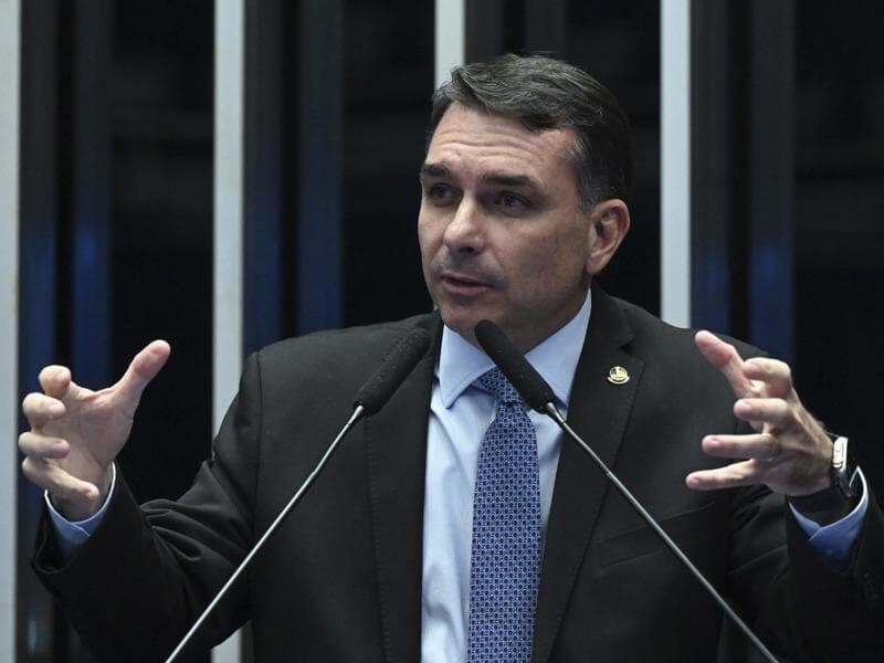 Flávio é pré-candidato à presidência nas eleições de 2026. - Carlos Moura/Agência Senado