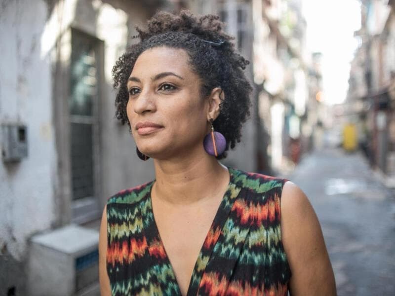 Marielle Franco e seu motorista, Anderson Gomes, foram assassinados em 2018 no Rio. - Mídia Ninja