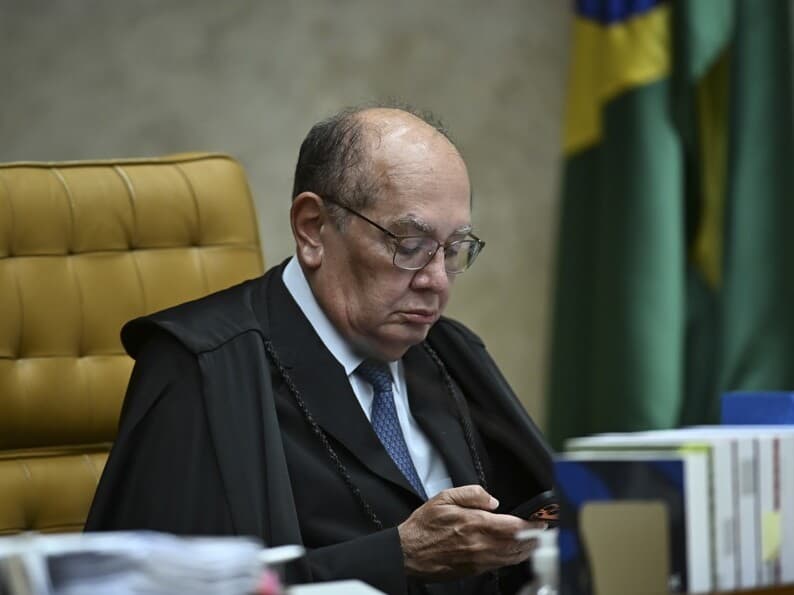 Gilmar: eventual descumprimento de decisão poderá ser enquadrado como ato atentatório à dignidade da Justiça. - Ton Molina /Fotoarena/Folhapress
