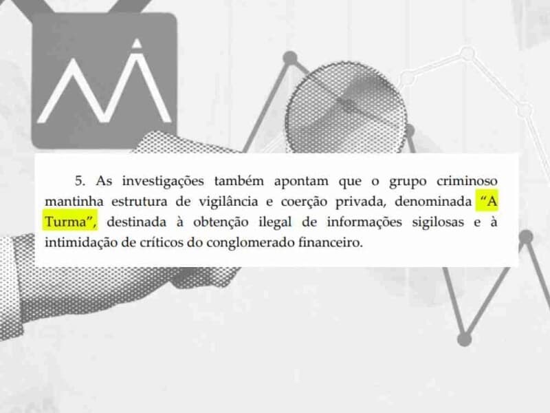 Decisão cita grupo de Vorcaro para intimidar críticos. - Arte Congresso em Foco