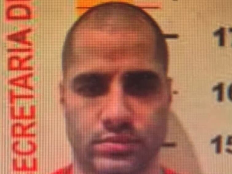 Mourão, o "Sicário", em foto feita logo após sua pisão. - Reprodução/PF