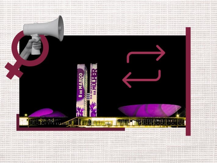 Em 2026, novas medidas de segurança buscam proteger candidatas contra o recorde de ataques registrados nos últimos pleitos. - Bruno Spada/Câmara dos Deputados | Arte Congresso em Foco