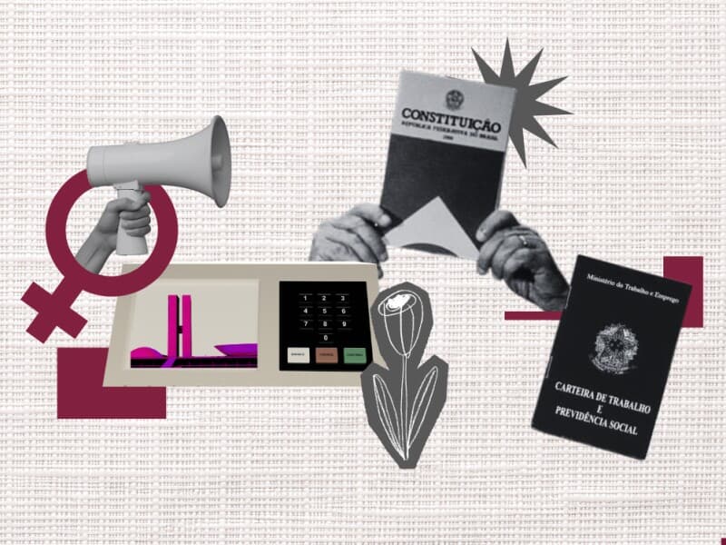 Educação, voto, divórcio, proteção contra violência e igualdade salarial marcam a evolução da cidadania feminina. - Arte Congresso em Foco