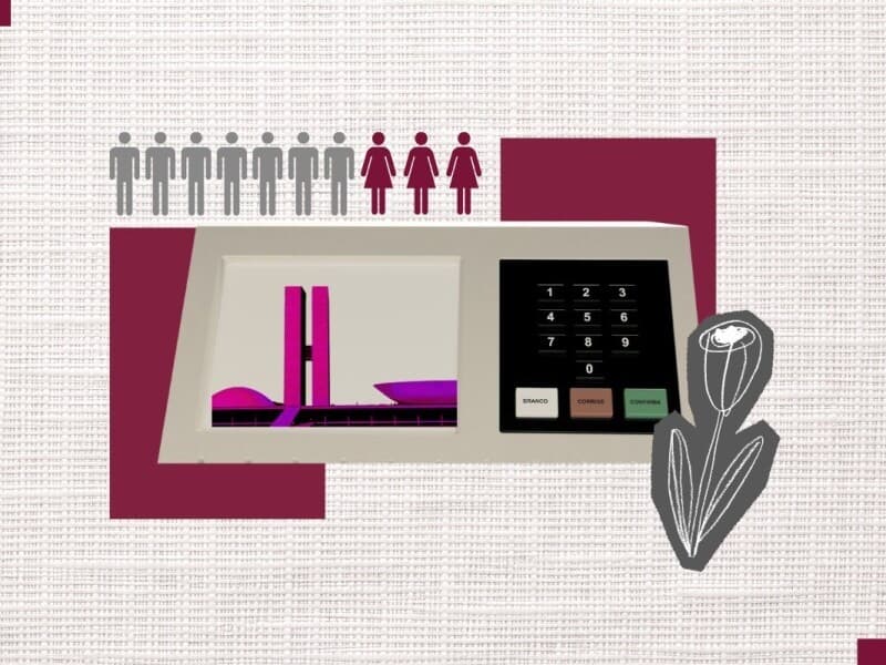 Número de mulheres disputando por cargos políticos cresce progressivamente a cada eleição. - Arte Congresso em Foco