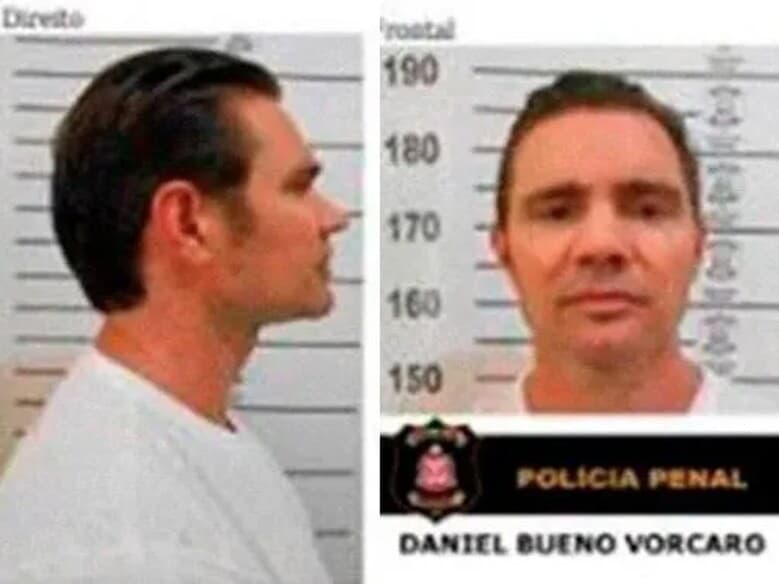 Primeiras imagens do banqueiro Daniel Vorcaro após prisão. - Reprodução