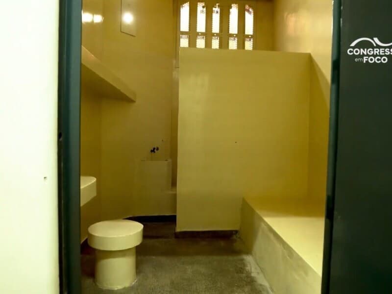 Banqueiro foi enviado a presídio de segurança máxima a pedido da PF, que teme uso de sua rede de influência para comprometer as investigações. - Reprodução