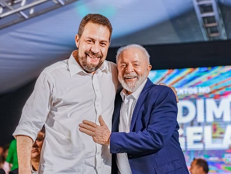 O ministro Guilherme Boulos era um dos defensores da federação. - Ricardo Stuckert/PR