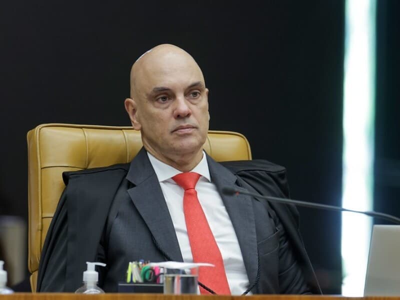 Moraes afirmou que nunca esteve na propriedade citada. - Rosinei Coutinho/STF