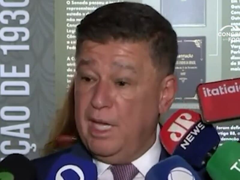 Presidente da CPMI considera que transferência de Vorcaro ao DF elimina obstáculos para realização de depoimento. - TV Senado/Reprodução