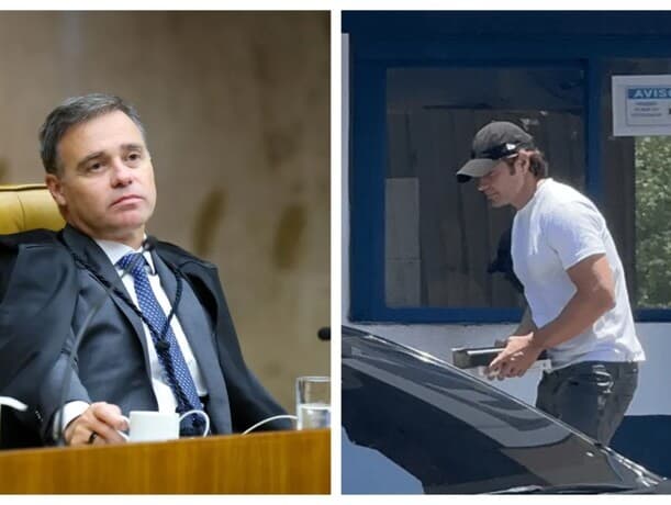 Mendonça autorizou pedido da defesa de Daniel Vorcaro para conversar com cliente sem gravação de encontro. - Gustavo Moreno/STF | Oslaim Brito/Thenews2/Folhapress | Montagem Congresso em Foco