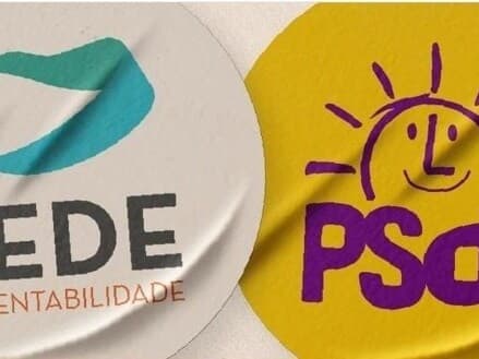 Federação entre Rede e Psol será renovada pelos próximos quatro anos.  - Reprodução