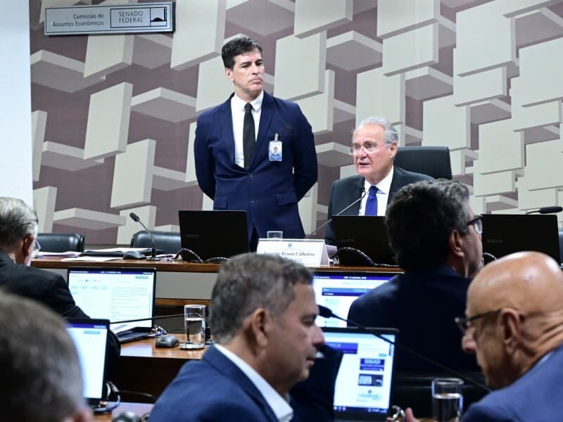Reunião cancelada foi a segunda tentativa da CAE de receber Daniel Vorcaro. - Geraldo Magela/Agência Senado