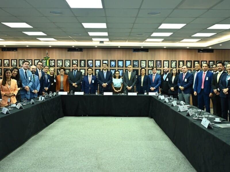 O encontro ocorreu no Ministério da Justiça. - Isaac Amorim/MJSP