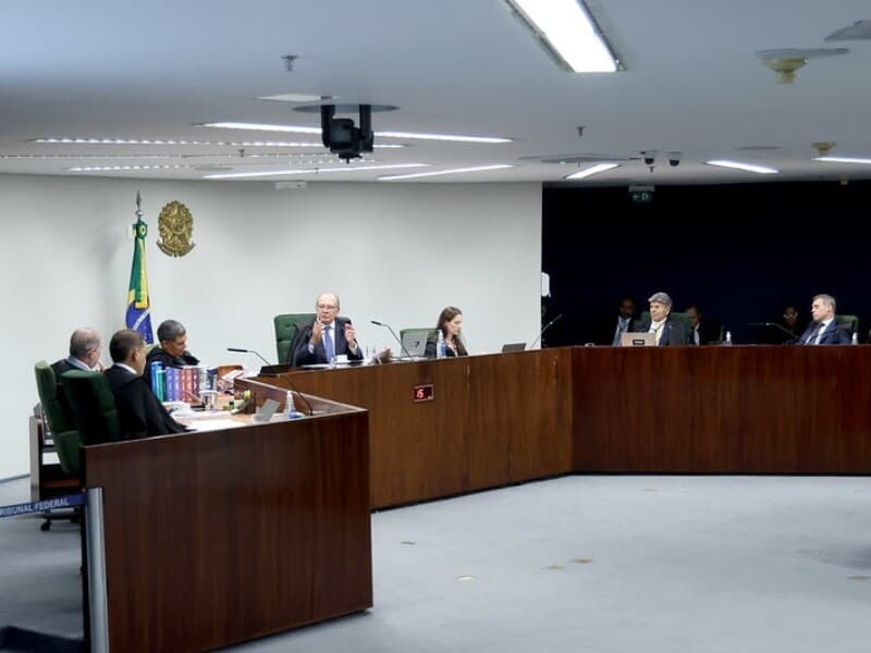 Ministros reunidos em sessão da 2ª Turma do STF. - Luiz Silveira/STF