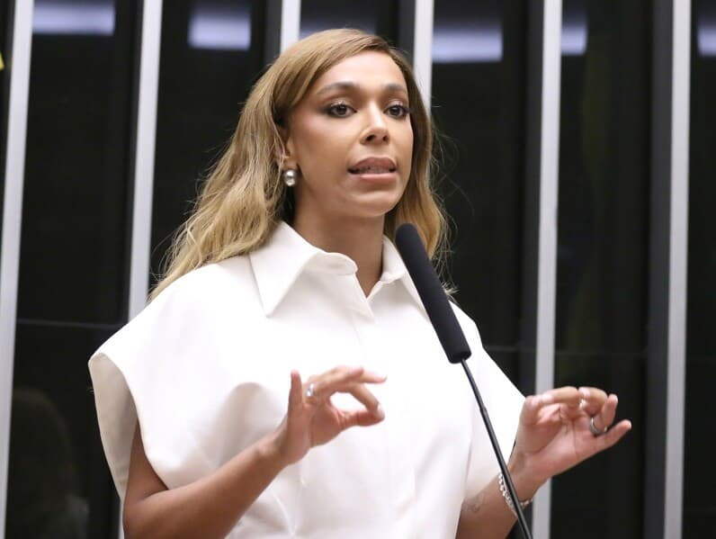 O apresentador Ratinho e o SBT são alvos de ação do MPF por declarações sobre a deputada Erika Hilton. - Kayo Magalhães/Câmara dos Deputados