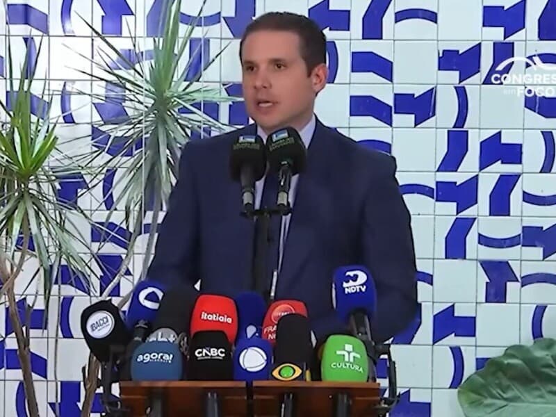 Presidente da Câmara defendeu que a regulamentação do trabalho por aplicativo não traga novos custos ao consumidor.  - TV Câmara/Reprodução