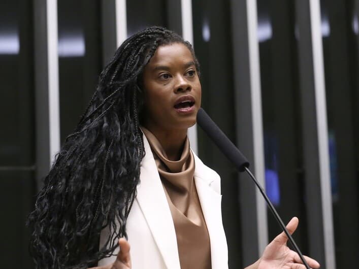 Ameaças foram feitas após apresentação de projetos antimisoginia, afirma Carol Dartora. - Kayo Magalhães/Agência Câmara