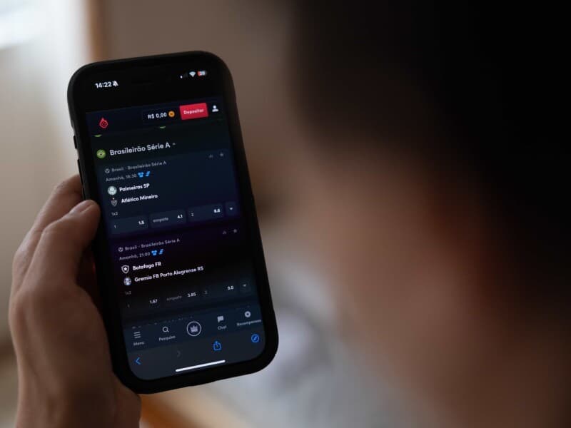 Os contribuintes precisam informar ganhos e saldos em plataformas de apostas. - Danilo Verpa/Folhapress, COTIDIANO