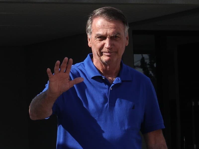 O ex-presidente Jair Bolsonaro segue sob cuidados intensivos para tratar pneumonia e broncoaspiração. - Gabriela Biló/Folhapress