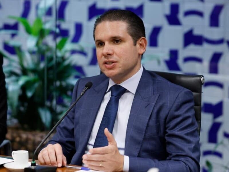 Hugo Motta defendeu debate construído com base em dados concretos, e não em retórica setorial.  - Marina Ramos/Camara dos Deputados