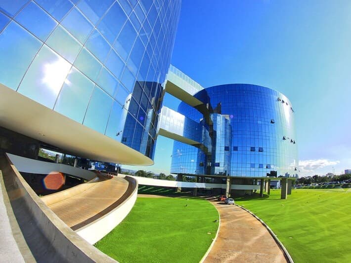 Fachada da sede da Procuradoria-Geral da República e do Ministério Público da União. - João Américo/PGR