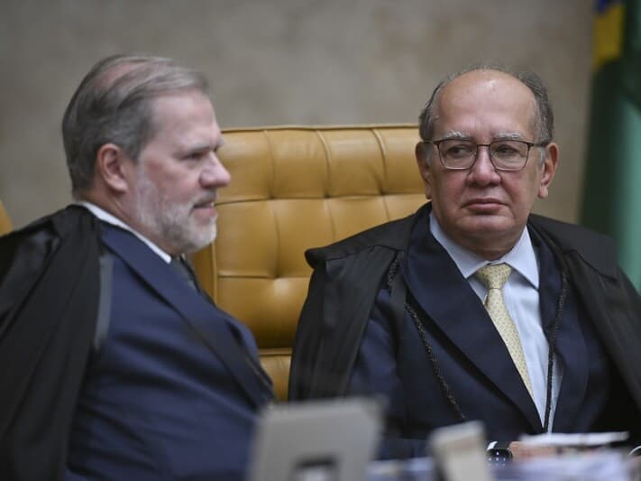 Gilmar Mendes derrubou quebra de sigilo de fundo que comprou cotas de resort ligado à família de Toffoli -  Ton Molina /Fotoarena/Folhapress