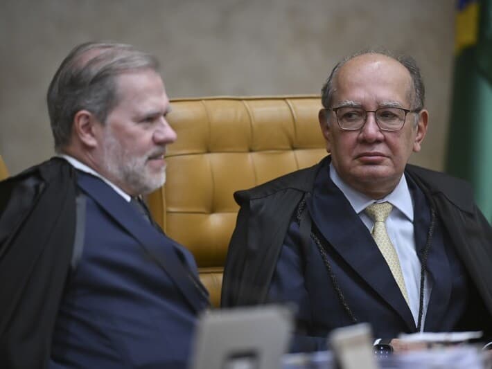 Gilmar Mendes derrubou quebra de sigilo de fundo que comprou cotas de resort ligado à família de Toffoli -  Ton Molina /Fotoarena/Folhapress
