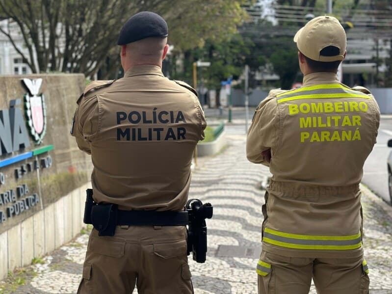 A proposta beneficia policiais civis e militares, bombeiros e outros agentes de segurança. -  Gabrielle Sversut/SESP-PR