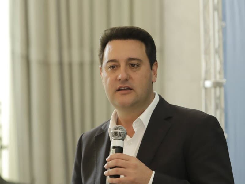 Ratinho Júnior decidiu concluir o seu mandato como governador do Paraná. -  Roberto Dziura Jr./Agência de Notícias do Paraná