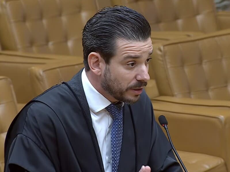 Julgamento ocorre em Plenário presencial. - Reprodução/YouTube