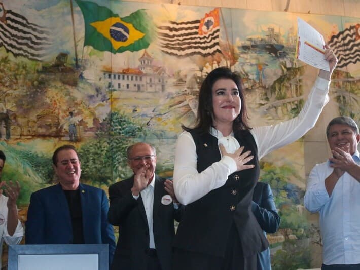 Ministra se filiou ao PSB após quase 30 anos de MDB para se candidatar ao Senado por São Paulo. - Wagner Origenes/Ato Press/Folhapress