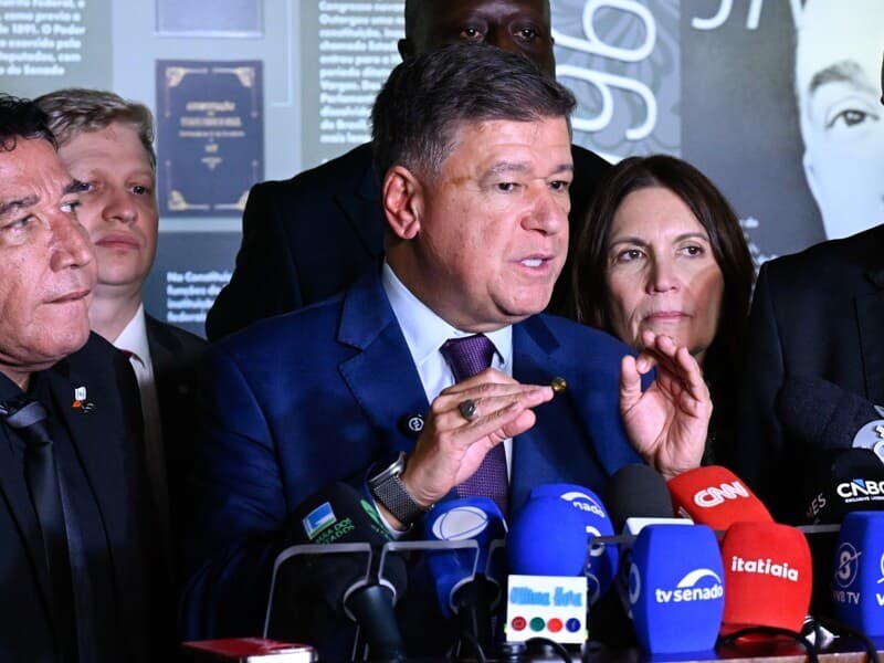 Senador presidia a CPMI do INSS. - Marcos Oliveira/Agência Senado