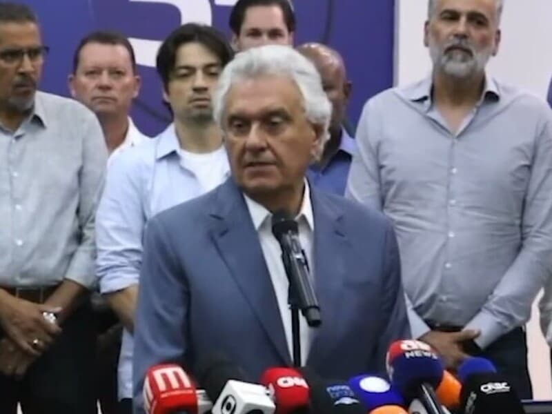 Governador de Goiás afirma que anistia a condenados de 8 de janeiro seria seu primeiro ato como presidente. - PSD/Reprodução