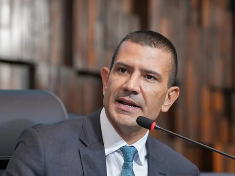 Douglas Ruas foi eleito presidente da Alerj, mas teve sua vitória anulada pela Justiça. Deputado estadual é o candidato do PL para governador-tampão e também para a eleição de outubro. - Thiago Lontra/Alerj