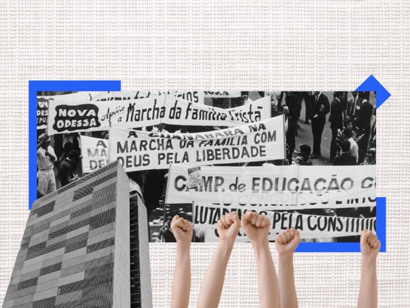 Entre propostas de anistia e obrigatoriedade de filmes, o rastro do regime militar pauta as tensões políticas. - Reprodução | Arte Congresso em Foco