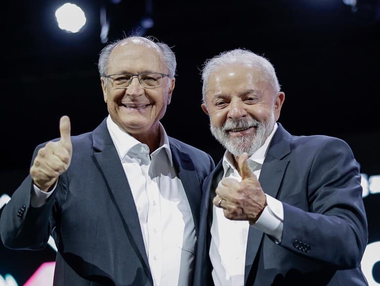 Alckmin e Lula vão reeditar chapa em campanha à reeleição. Em 2006, os dois disputaram o segundo turno, com vitória do petista. - Ricardo Stuckert/PR