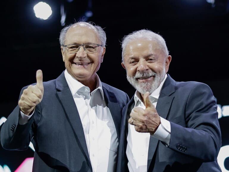 Alckmin e Lula vão reeditar chapa em campanha à reeleição. Em 2006, os dois disputaram o segundo turno, com vitória do petista. - Ricardo Stuckert/PR