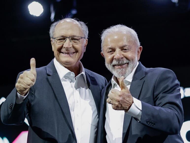 Alckmin e Lula vão reeditar chapa em campanha à reeleição. Em 2006, os dois disputaram o segundo turno, com vitória do petista. - Ricardo Stuckert/PR