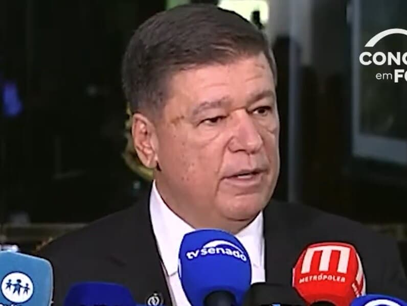 Declaração ocorreu em entrevista a jornalistas. - Reprodução/YouTube