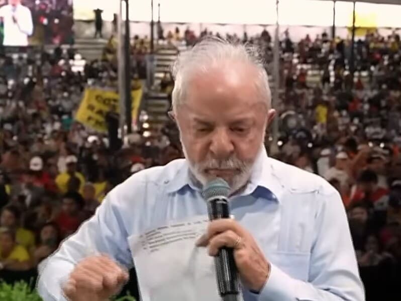 Presidente participava de evento em São Paulo (SP). - Reprodução/YouTube