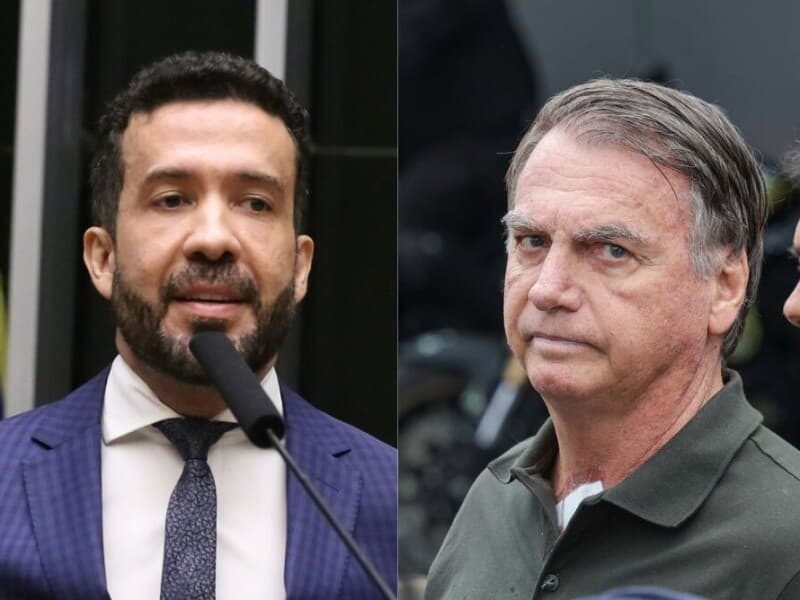 Bolsonaro está proibido de acessar as redes sociais desde julho de 2025. - Kayo Magalhães/Câmara dos Deputados e Fabio Rodrigues-Pozzebom/ Agência Brasil